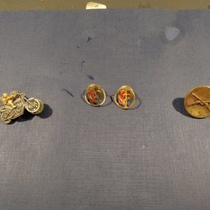 Vintage Fashion Jewelry Lot of 3 Pins (#38)